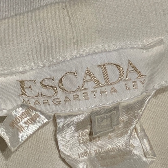 Vintage Escada Embroidered Long-sleeve - Picture 4 of 4